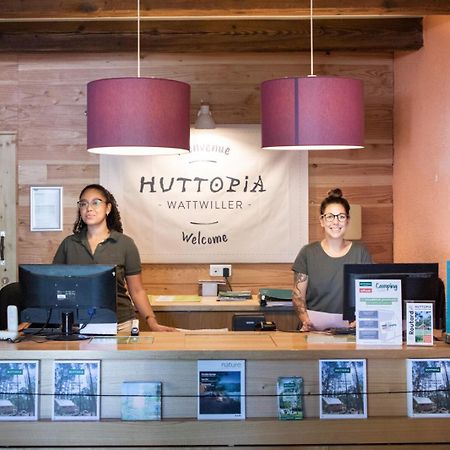 Huttopia De Wattwiller Buitenkant foto